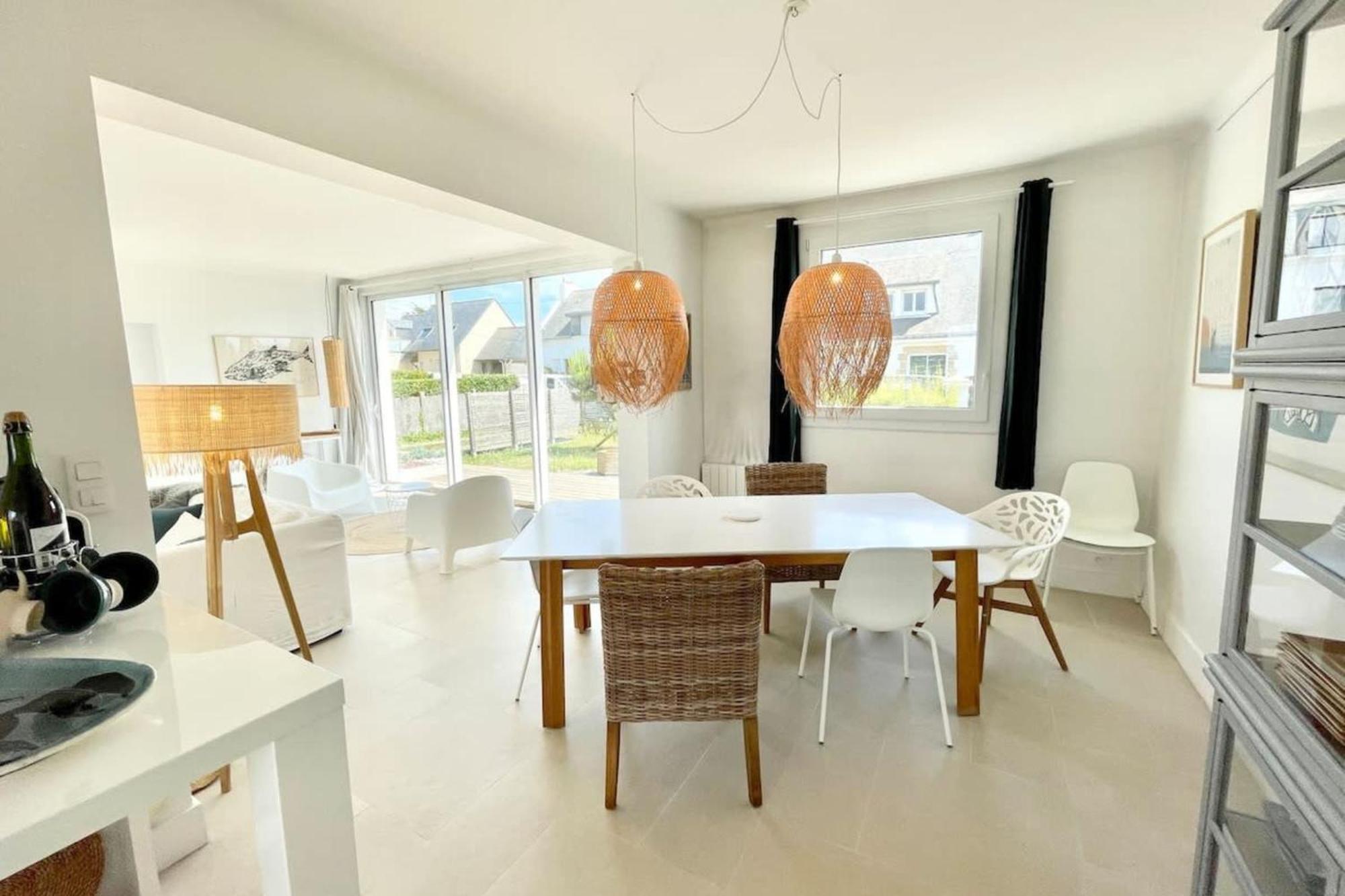 Maison Ultra Coconning Jardin Face Aux Plages Ploemeur Exterior foto